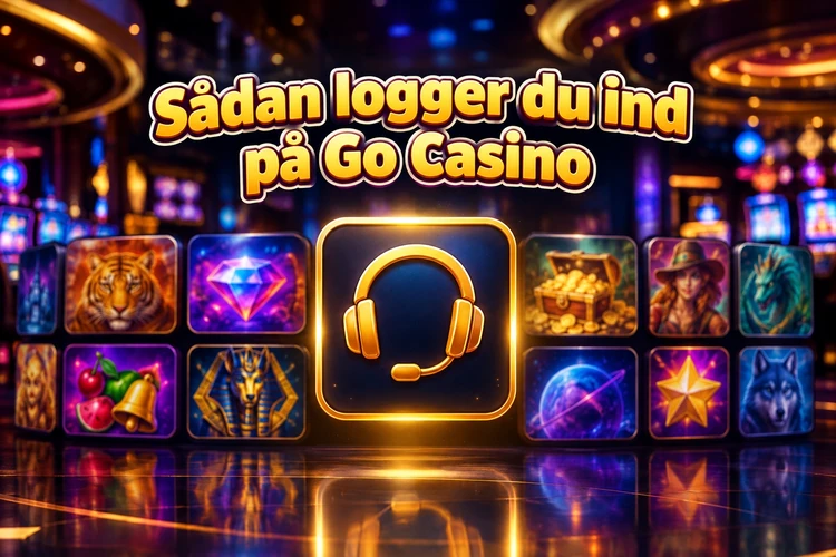 Sådan logger du ind på Go Casino
